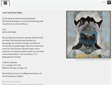 Tablet Screenshot of kunsthalle-recklinghausen.com